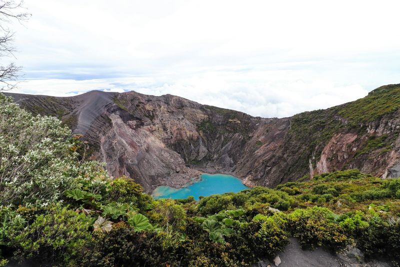 Mountain landscape at Irazú Volcano National Park, Costa Rica