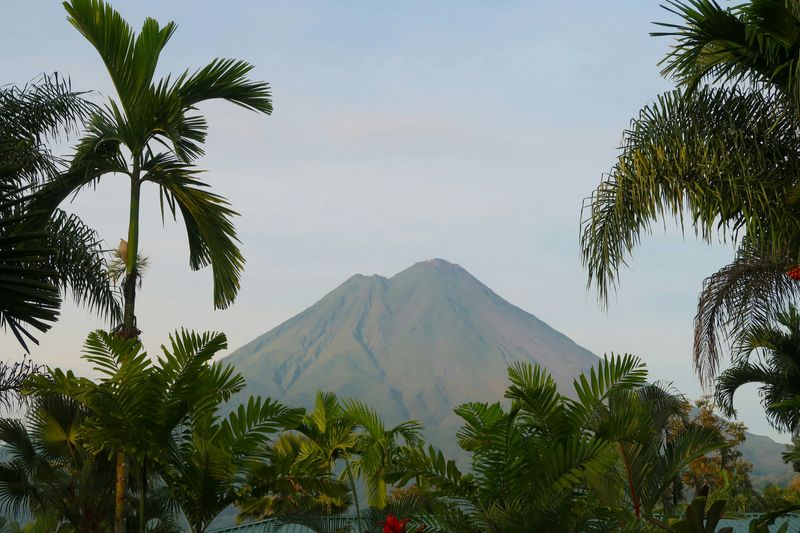 Mountain landscape at La Fortuna, Costa Rica