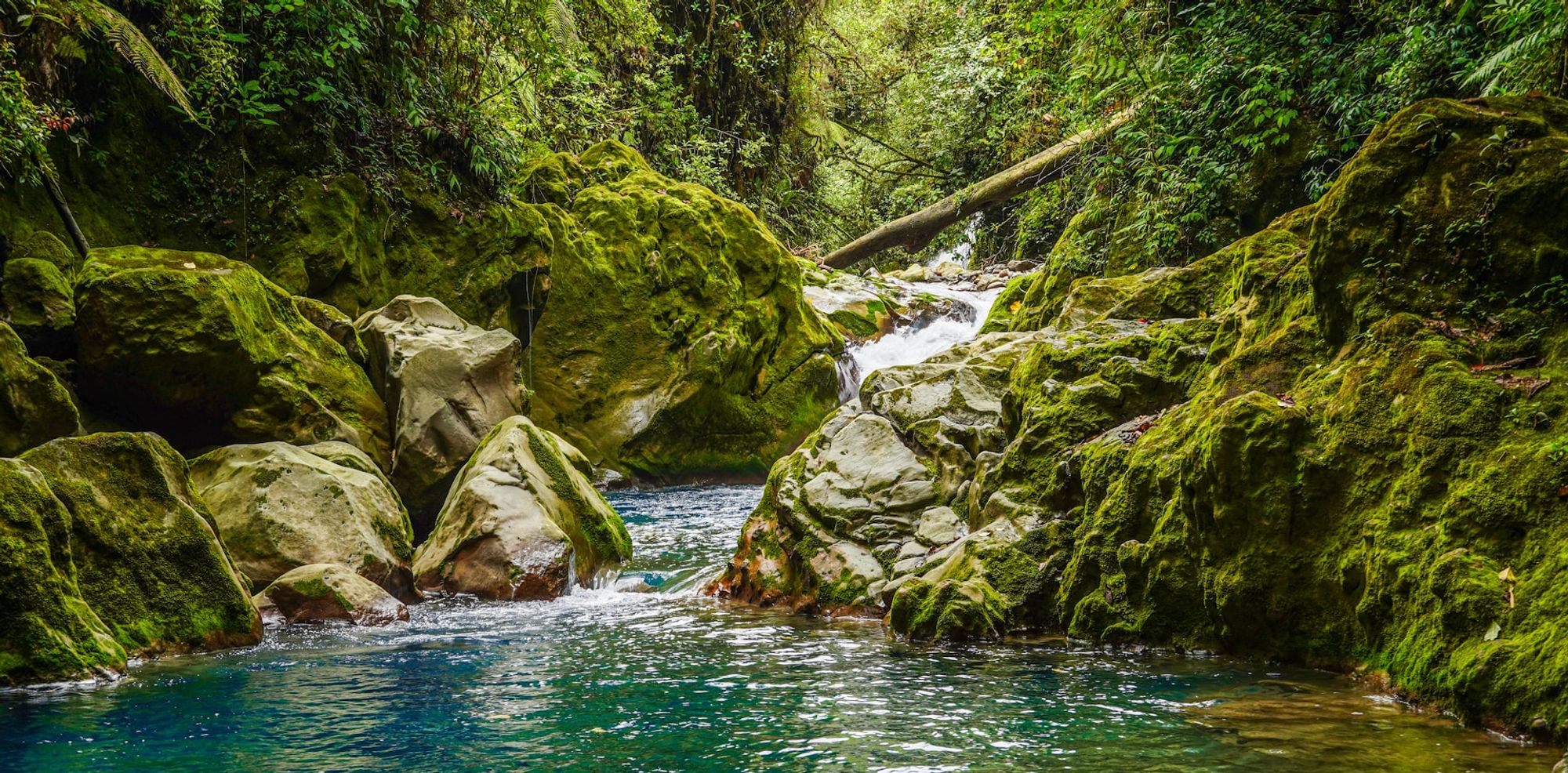 Mountain landscape at Rincón de la Vieja National Park, Costa Rica