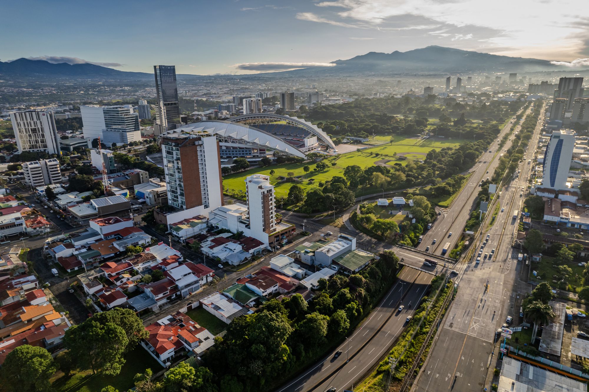 Cityscape of San José, Costa Rica