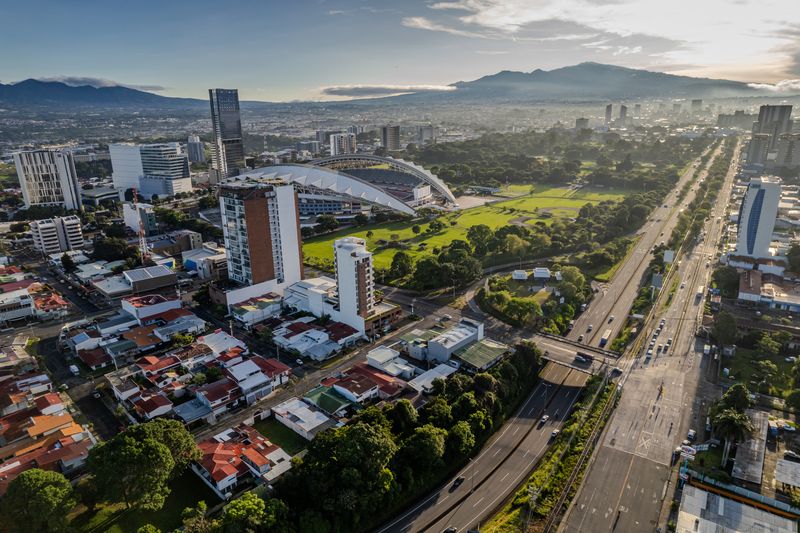 Cityscape of San José, Costa Rica