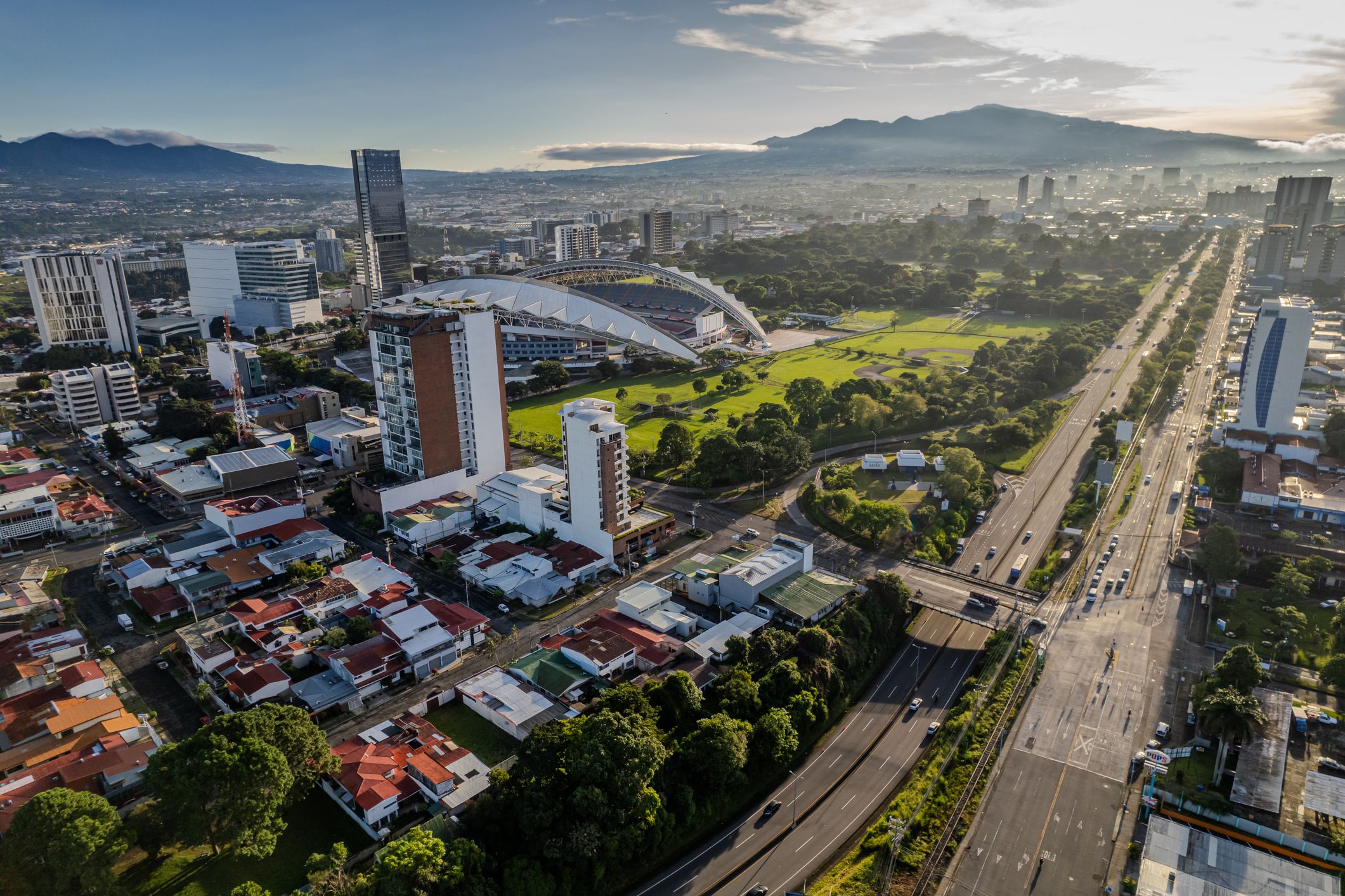 Cityscape of San José, Costa Rica